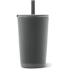 image:imageHydroJug Everyday Tumbler 14 oz CeramicLined Straw Cup Noir SatinStone
