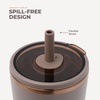 image:imageHydroJug Everyday Tumbler 20 oz CeramicLined Straw Cup Clay