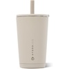 image:imageHydroJug Everyday Tumbler 14 oz CeramicLined Straw Cup Noir SatinDune
