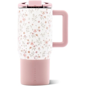 image:imageHydroJug Coffee Traveler 20oz CeramicLined Mug with Handle French VanillaMagnolia