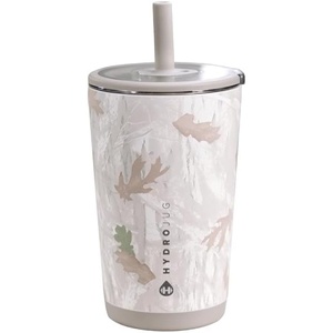 image:imageHydroJug Everyday Tumbler 14 oz CeramicLined Straw Cup Noir SatinCamo