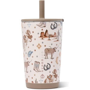 image:imageHydroJug Everyday Tumbler 14 oz CeramicLined Straw Cup Noir SatinMesa